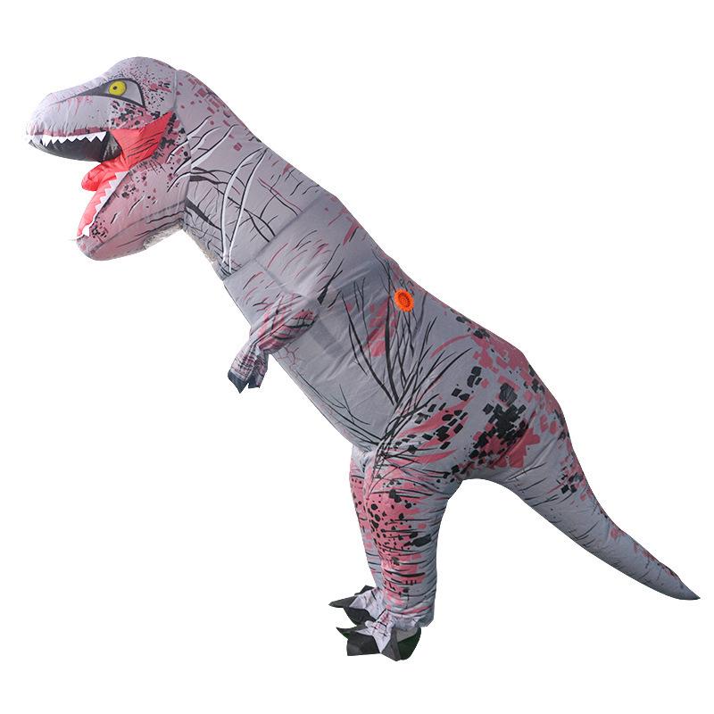 Halloween T-Rex aufblasbares Kostüm für Erwachsene & Kinder - Dinosaurier Cosplay Anzug