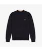 FRED PERRY [Baseline] Classic Crew Neck Merino Wool Knit - Navy Afpm2439601-795