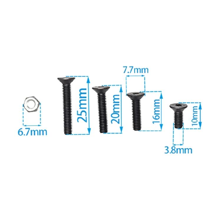 Rotating Clamps Rings With Mounting Base Screws Nut Tool Outdoor Supply for Hiking Accessories