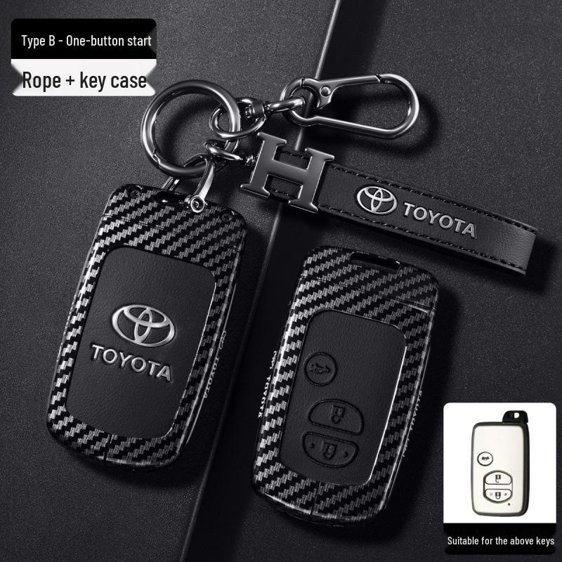 Compatible Key Cover for Older Model Camry, Land Cruiser, Prado, 86, and Reiz