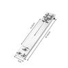 Stainless Steel Retractable Whetstone Stand with Anti-Skid Feet Adjustable Sharpening Bracket for Kitchen Household Knife Sharpening