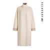 ELLASSAY Women's 99% Cashmere High-Neck Coat