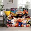 Goku Anime Blanket Flannel Blanket for bed, sofa, Camping, Hiking, Picnic Essentials, gift for family Fan gifts