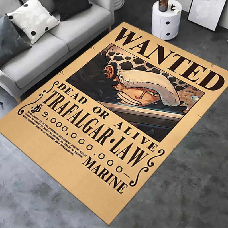 Büroteppich: Trafalgar Law Steckbrief Sofa Teppich, Stuhl Schutzdecke