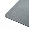 Big Mouse Pad for And Rollable And Portable, Non-Slip Base, PU Leather Easy to Clean, Portable, Black, Large Size, Desk Mat 90*40