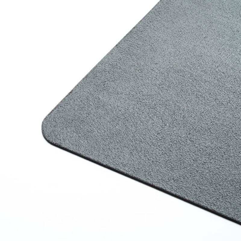 Big Mouse Pad for And Rollable And Portable, Non-Slip Base, PU Leather Easy to Clean, Portable, Black, Large Size, Desk Mat 90*40