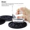 Pack of 4 Drinks Coasters Anti-skid Heat Resistant Kitchen Placemat Cup Mat Draining Bottle Holders Pad Tableware Home Bar