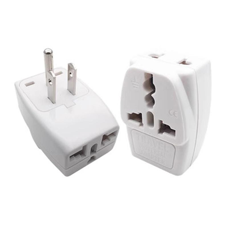 

Универсальный адаптер-переходник для электрической вилки WDS-5 США с заземлением США, 3-контактный разъем переменного тока, американский разъем питания