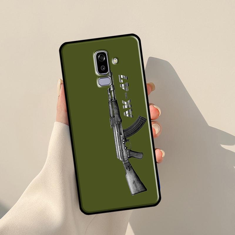 Ak 47 Gun Case For Samsung Galaxy J7 2016 A3 A5 J1 J3 J5 2017 A6 A7 A8 A9 J8 2018 J4 J6 Plus Cover