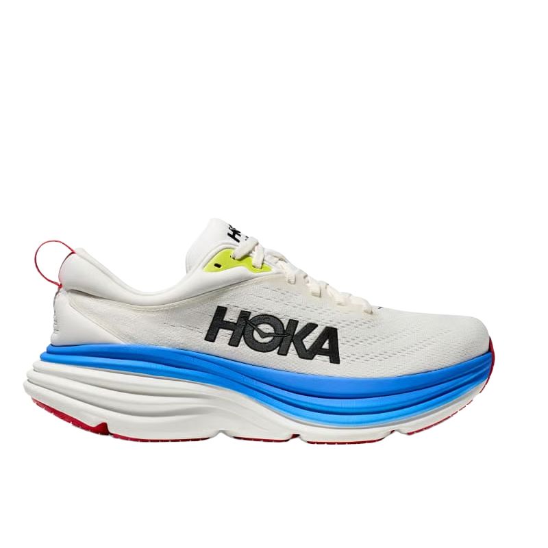 HOKA One One Bondi 8 Laufschuhe Herren Weiß 1127953-BVR