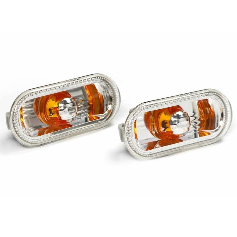 2pcs Car-Styling For SEAT Mii 2012 2013 2014 2015 2016 2017 Side Marker Turn Signal Light Lamp Repeater