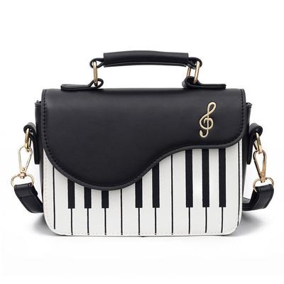 Damen Umhängetasche Piano Black TRB 2364 Einheitsgröße