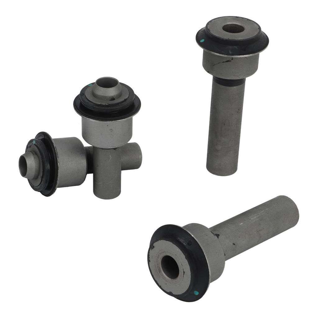 4PCS Car Subframe Bushing 54466 JD000 Carbon Fiber Lightweight Rust Proof Colorfast Replacement For Juke F15 2011‑2015