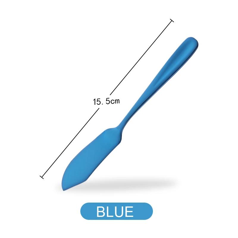 Buy Go 304 Butter Knife Cheese Dessert Jam Spreaders Stainless Steel Cream Gold Rose Knifes Western Cutlery Breakfast Tool