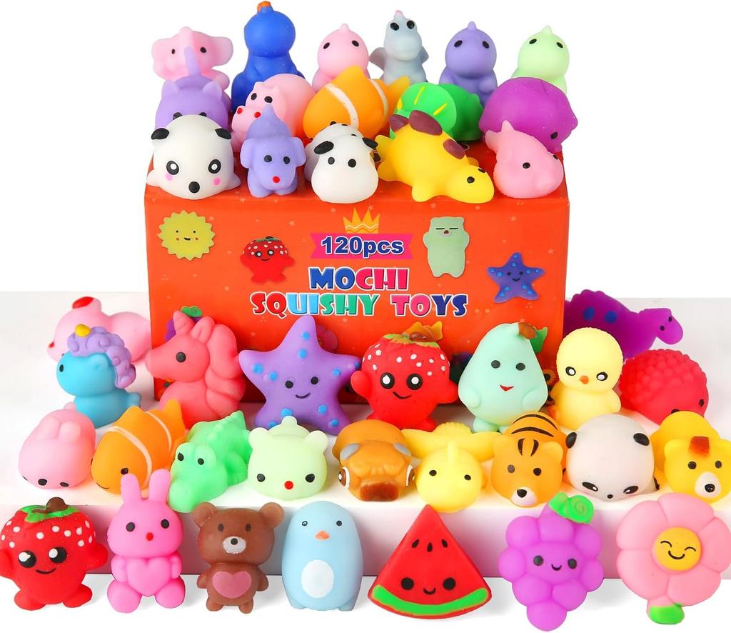 Confezione da 10 Squishy Gadget per Feste per Bambini Giocattoli per Scatola del Tesoro per Sacchetti Regalo Animaletti Mini Squishy Sollievo dallo Stress Giocattoli Sensoriali Casuali