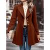 Wool Coats For Women Fall Winter Trench Coat Peacoat Long Tweed Blazer Jackets Outwear