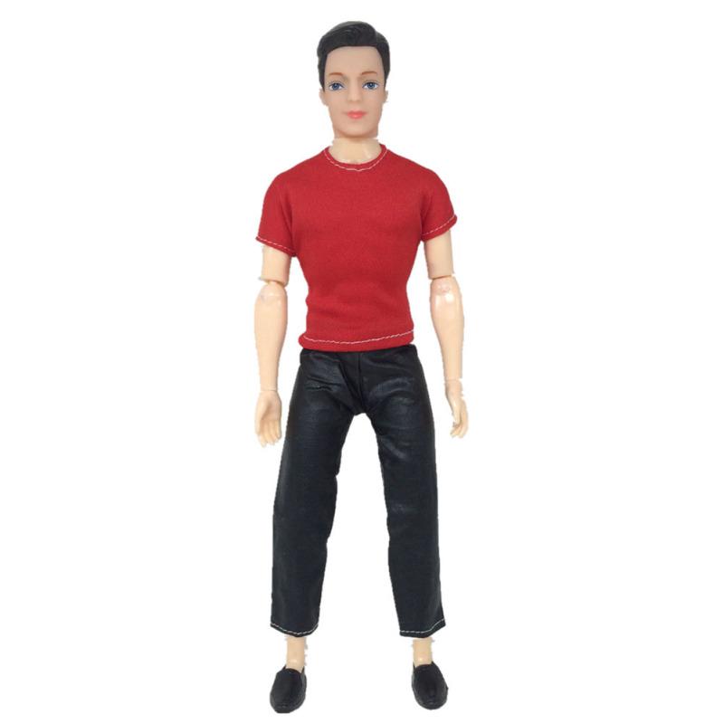 5pcs/set Children Clothes Toy Fashion Casual Suit Wear for 32CM Male KEN Doll