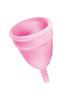 Cupă Menstruală Reutilizabilă Tampon Igienic Roz Mărimea S