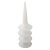 Home Improvement Caulking Nozzle Structural Glue Nozzle White