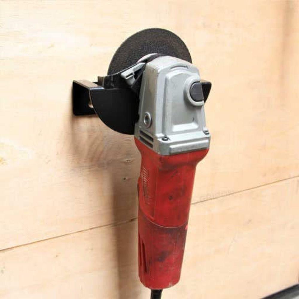 Universal Angle Grinder Holder Adjustable Wall Mount Bracket Tool Hanger Bracket