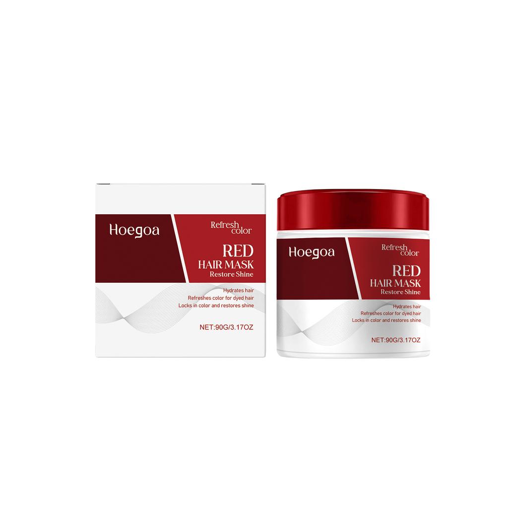HOEGOA Moisturizing Color Protection Hair Mask 250ml Conditioner repairs dryness, smooths and refreshes, and gently cleanses