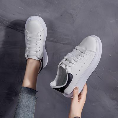 New Spring Versatile Little White Shoes Female Students Platform Women's Casual Shoes Women's Shoes Basic White Shoes