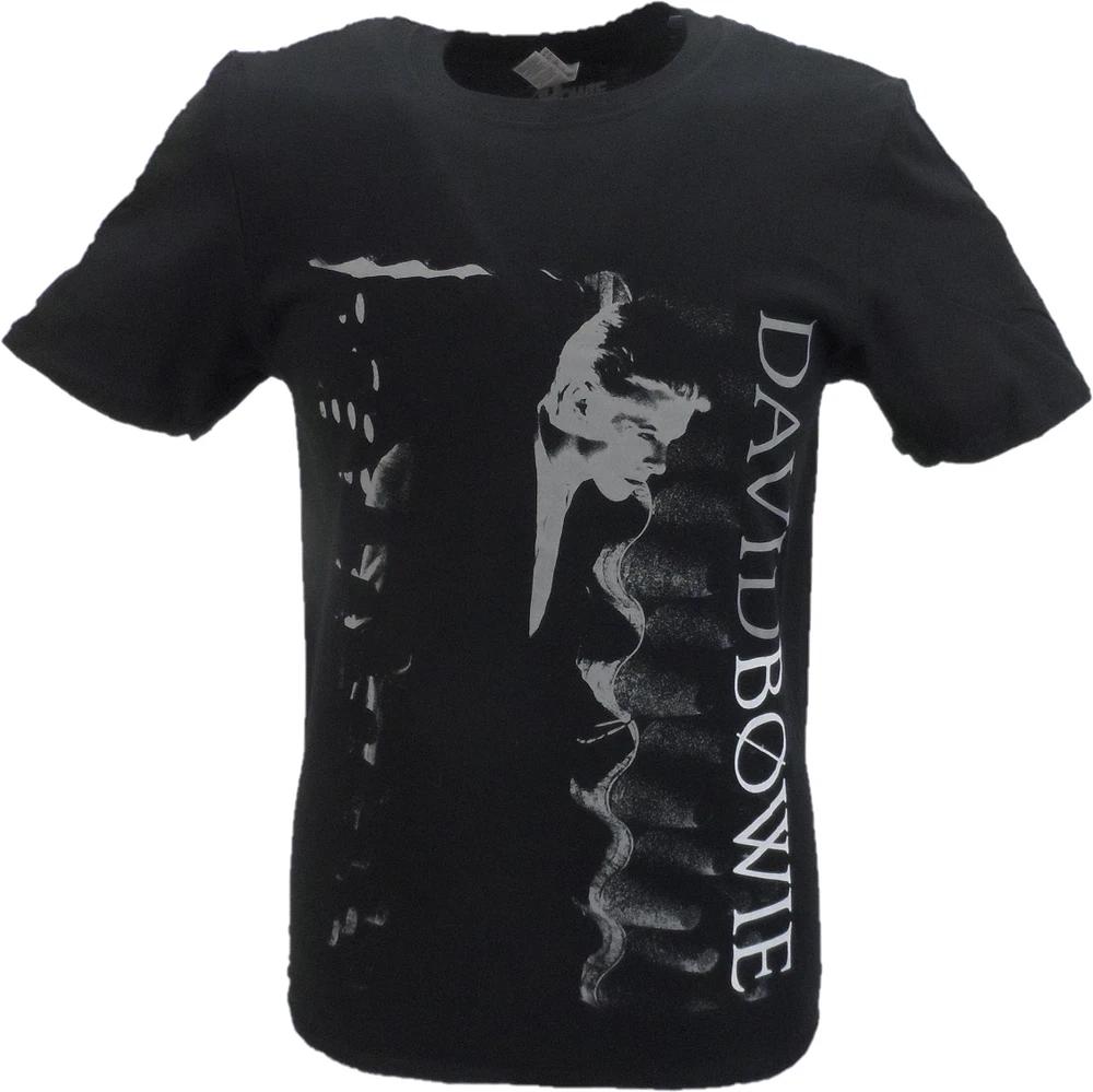 Unisexs Official Licensed David Bowie Distorted Image T Shirt S