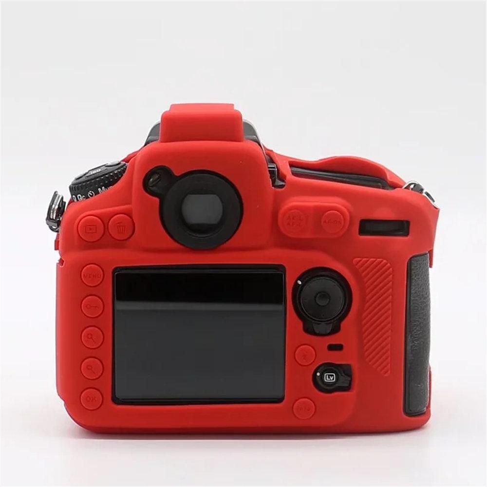 Měkké silikonové gumové pancéřové pouzdro na fotoaparát pro tělo Nikon D810 Ochranný kryt kůže