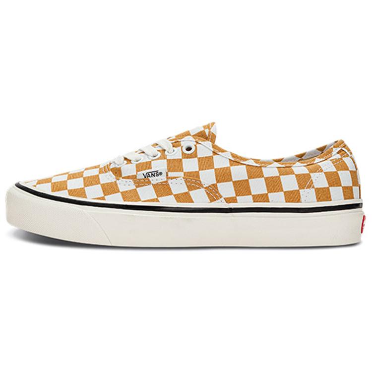New Authentic Vans 44 Dx 'Checkerboard Honey Yellow' VN0A7Q5CBLS