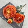 Fake Flower Garland With Silk Fabric For Wedding Decor And Photography Props