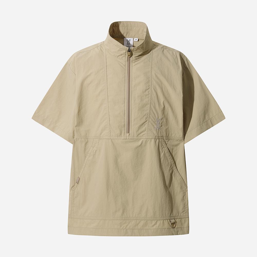 DOD Eight Stand Neck Half Anorak Men'S (Tan)