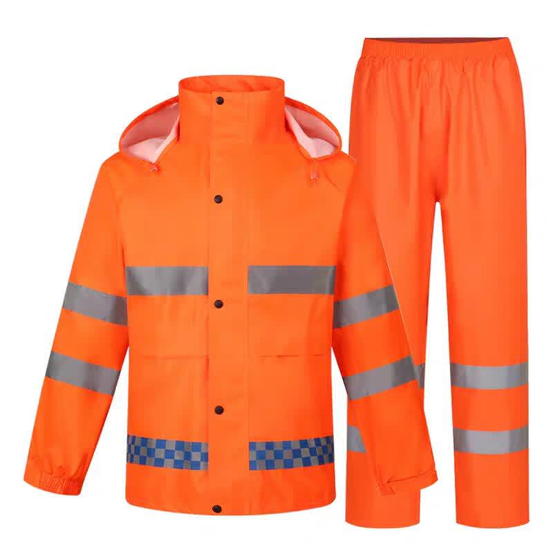 Tri-polar Reflective Rain Suit