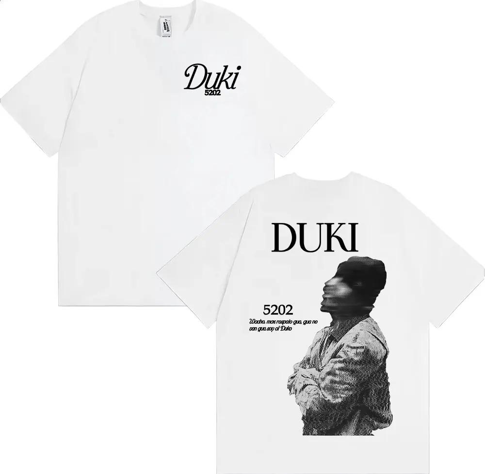 DUKI "5202" Vintage Oversized T-Shirt | Unisex Latin Trap Hip-Hop Streetwear Tee