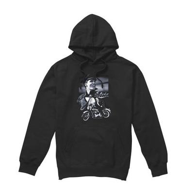 Elvis Presley Unisex Adult Motorbike Hoodie