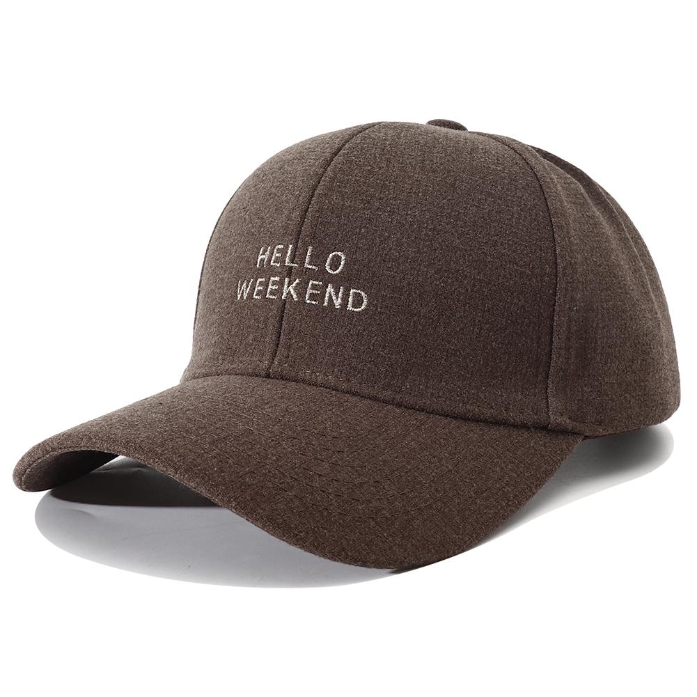 New Fashion Letter Baseball Cap for Men Women Embroidered Peaked Hat Cotton Soild Color Duck Tongue Caps Outdoor Sun Visors