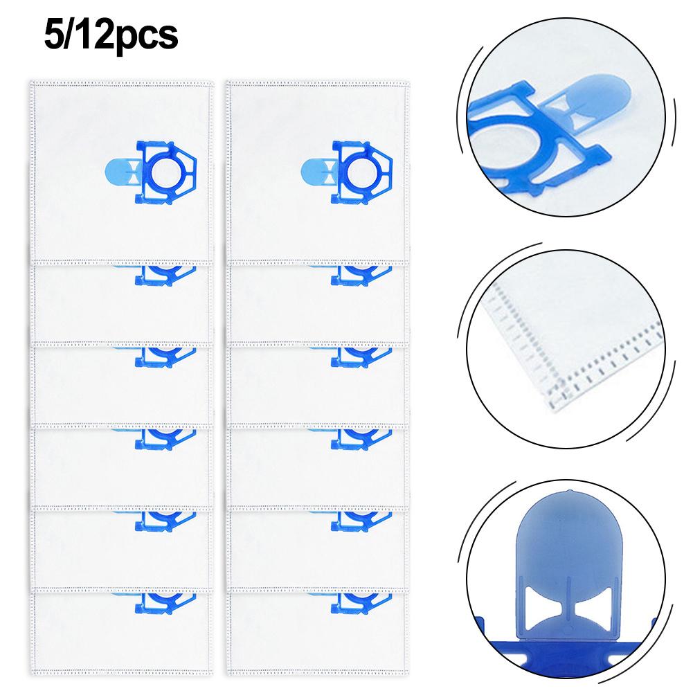 5pack/12pack Dust Bags Synthetic Vacuum Cleaner Bags For Zelmer For Odyssey For Protecto For Meteor 2 Household Items