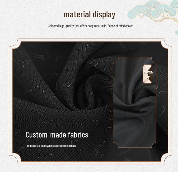 Spring Embroidered Hanfu Vest Set for Boys - Traditional Style Recitation & Performance Outfit