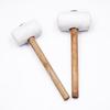 Steel Pipe Handle Hammer with Black and White Rubber Mallets for Floor Installation