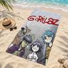 Gorillaz Microfiber Beach Towel Quick Dry Sand Free Lightweight Beach Towels for Travel Swimming Camping