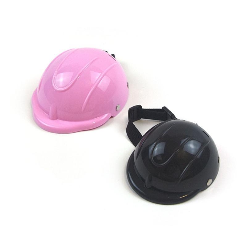 J0MC Dog Helmets Puppy Helmets Motorcycle Dog Helmets Head Cover Pet Helmets