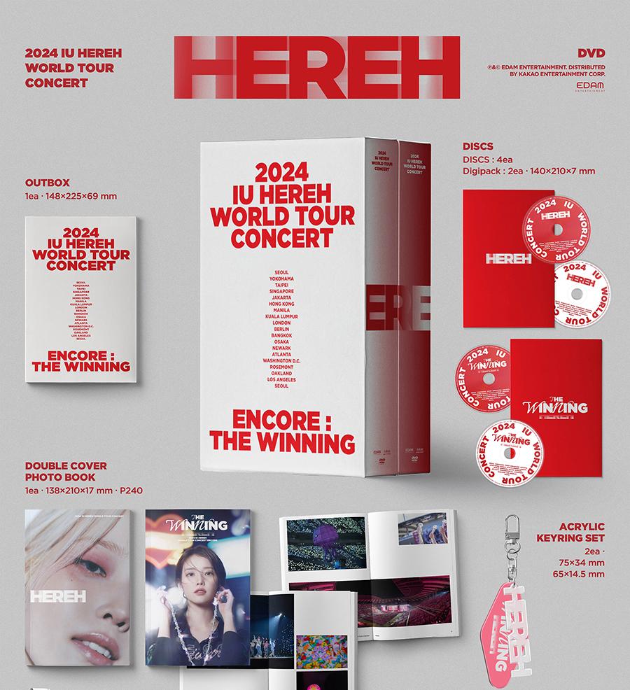 (DVD / BLU-RAY Ver.) IU [HEREH] 2024 WORLD TOUR CONCERT