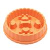 High-capacity Spill-proof Slow Feeder Bowl for Pets Anti-choking Easy To Clean Safe Plastic Dog Bowl Pet Food Storage Container