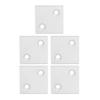 5Pcs Aluminum   End Cover 8080 Double Slot Ends   for 3D Printer CNC Router