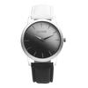 Elegant Women Rainbow Design Analog Quartz Sport Wrist Watch With Artificial Leather Band