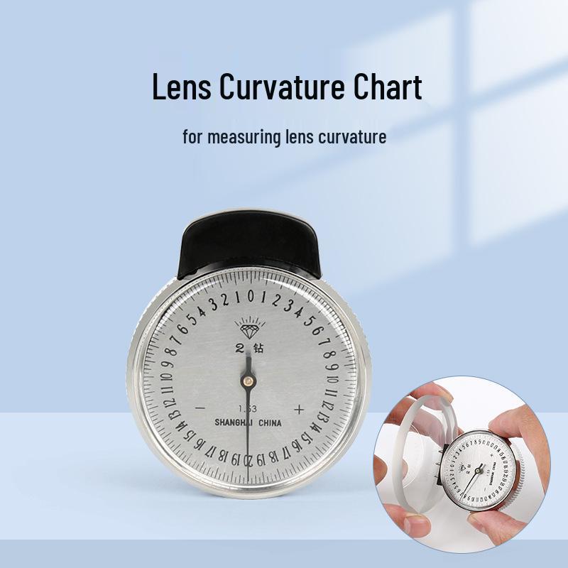 

Eyeglass Lens Radius Gauge and Base Curve Meter for Optical Shops