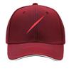Minimal Red Diagonal Stripe Graphic Sandwich Baseball Cap Sun Cap Outdoor Workouts Hat