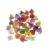 20Pcs Shell Powder Carved Trumpet Flower Beads 11x14mm Through Hole Loose Spacer Beads Mixed Color for DIY Bracelet Necklace Jewelry Making Supplies