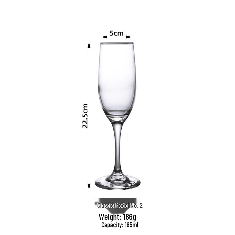 Stemmed Champagne & Cocktail Glasses One Size