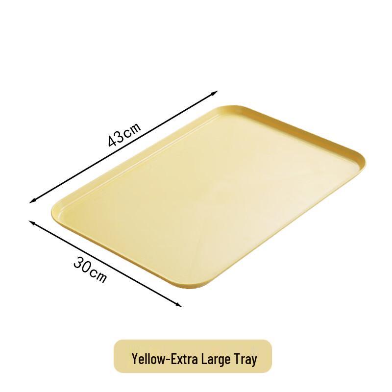 Morona Rectangular Plastic Serving Tray