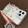 Card Slot Holder Silicone Wallet Pocket Case For Xiaomi Redmi Note 13 12 iPhone 17 Air 16 14 Pro Max Samsung S23 S24 S25 Plus Cover Clear Phone Bumper